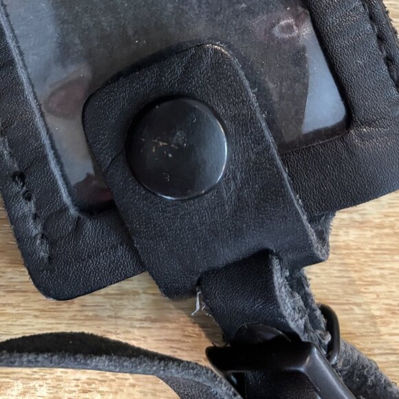 Tumi Luggage Tag Leather ID set of 2 - Picture 3 of 5